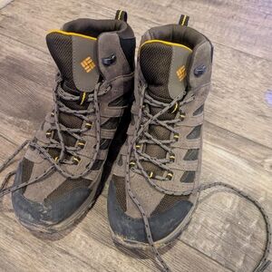 Columbia Crestwood MID Waterproof Brown Hiking Boots Men’s Size 11 BM5371-231